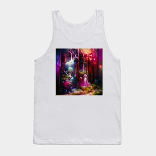 Fantasy Forest Landscape Tank Top